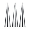 3pcs/set Stainless Steel Croissants Mold DIY Spiral Baked Cake Molds Essential Horn Cream Horns Chocolate Cones Baking Tools