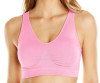 3pcs/set sexy genie bra With Pads Seamless push up bra plus size XXXL underwear wireless Bra black/white/nude