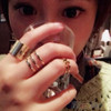3Pcs/Set Fashion Top Of Finger Over The Midi Tip Finger Above The Knuckle Open Ring 01VW