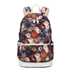3pcs/Set Backpack Women Floral Printing Backpack Canvas Bookbags School Backpacks Bags for Teenage girls Bagpack Backbag