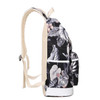 3pcs/Set Backpack Women Floral Printing Backpack Canvas Bookbags School Backpacks Bags for Teenage girls Bagpack Backbag