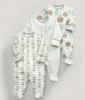 3pcs/lot Unisex Top Quality Baby Rompers Long Sleeve Cottom O-Neck 0-12M Novel Newborn Boys&amp;Girls Roupas de Baby Clothes