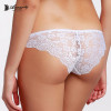 3pcs/lot Fashion Elegant Style Women Panties Underwear Sexy Low Waist Soft Briefs Lace Floral Underpants lingerie Intimates 7314