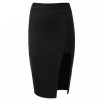 H Han Queen Plus Size Skirts Womens Slim Pencil Skirt Fashion Knee Length High Waist Casual Bodycon Vintage Elegant Split Saia H Han Queen Plus Size Skirts Womens Slim Pencil Skirt Fashion Knee Length High Waist Casual Bodycon Vintage Elegant Split Saia