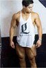 Gyms Tank Top Men Bodybuilding stringer Gyms Shark Brand Gymsclothing Fitness Mens Singlet Sleeveless shirt Workout Clothes Gold