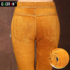 Guoran Skinny Jeans Female Denim Pants Casual Trousers Thick Warm Slim Pencil Pants Velvet Stretch High Waist Jeans Women Winter