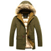 GUEQI Men Warm Down Jackets Plus Size M-3XL Cold Winter Cotton Padded Outerwear 2017 Man Casual Parkas