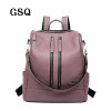 GSQ Fashion Genuine Leather Women Backpack Hot High Quality Famous Brand Women School Bag Girl Women backpack travel bags NG844