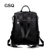 GSQ Fashion Genuine Leather Women Backpack Hot High Quality Famous Brand Women School Bag Girl Women backpack travel bags NG844