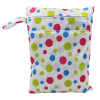 30x40cm Washable Baby Cloth Diaper Bags Nappy Reusable Waterproof Cartoon Print Double Zipper Pockets Wet Dry Bags Wetbags