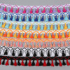 2Yard/Lot Pompom Lace Knitted Fabric 45MM Pompom Tassel Trim Ball Fringe Ribbon DIY Sewing Accessory Handmade Craft