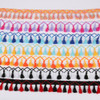 2Yard/Lot Pompom Lace Knitted Fabric 45MM Pompom Tassel Trim Ball Fringe Ribbon DIY Sewing Accessory Handmade Craft