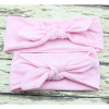 2PCS/Set Mom and Me Headband Bows Bunny Ears Cotton Headbands Kids Hair Accessories Newborn and Mommy Headwear Hair Bands