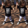 2pcs/set Kids Clothes Children Clothing Set Toddler Kids Baby Girls Outfit Clothes T-shirt Tops+Long Pants Trousers 2PCS Set