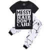 2pcs/set Kids Clothes Children Clothing Set Toddler Kids Baby Girls Outfit Clothes T-shirt Tops+Long Pants Trousers 2PCS Set