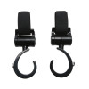 2pcs/set Baby Pram Stroller Pushchair Swivel Hanger Hooks Rotatable Hook Hanging Carrier Holder Baby Stroller Accessories