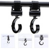 2Pcs/Set Baby Carriage Stroller Accessories Pram Stroller Pushchair 360 Swivel Hanger Hooks