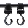 2Pcs/Set Baby Carriage Stroller Accessories Pram Stroller Pushchair 360 Swivel Hanger Hooks