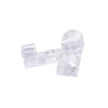 Hot 20pcs/pack Cable Drop Clip Desk Tidy Organiser Wire Cord Lead USB Charger Cord Holder Organizer Holder Secure Table V2781