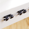 Hot 20pcs/pack Cable Drop Clip Desk Tidy Organiser Wire Cord Lead USB Charger Cord Holder Organizer Holder Secure Table V2781