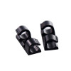 Hot 20pcs/pack Cable Drop Clip Desk Tidy Organiser Wire Cord Lead USB Charger Cord Holder Organizer Holder Secure Table V2781