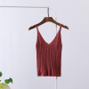 Hot 2018 New Women Sexy Knitted Crop Top Crop Sleeveless Cropped Blusas Vest Tank Top Camisole