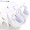 Newborn Kids Girls Anti-slip Flip-flops Sandalias Baby Bow Soft Sole Shoes Slippers Baby Girl Princess Crib Prewalker Shoes