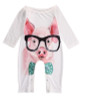 Newborn Infant Baby Girls Rompers Cute Cartoon Rabbit Pig Baby Rompers Jumpsuit Outfits Sunsuit Baby Girls Clothes 0-24 Months