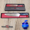 Damascus Knife Set 2 pcs Damascus Japanese Stainless Steel VG10 Chef Utility Knives Cooking Kitchen Chef Knife Pro Tools NEW