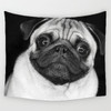 Cute Pug Tapestry