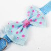 Cute Pets Adjustable Polyester Dog Collars Puppy Pet Collars with Bowknot and Bells Necklace Collar For Dogs Cat collars perro