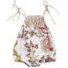 Cute Newborn Baby Girls Cotton Clothes Tops Flower Sleeveless Jumpsuit Romper Cute Kid Baby Girl Clothing New