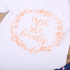 3PCS Newborn Baby Girl Clothes Set Long Sleeve Letter Print Cotton Romper Bodysuit +Floral Long Pant Headband Outfit Bebek Giyim