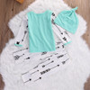 3Pcs Autumn 2017 Newborn Baby Boy Girl Top Long Sleeve Cotton T shirt +Pants +Hat Cotton Outfit Set Clothes
