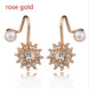 3Pairs Elegant Pearl Rhinestone Earrings Women’s Party Jewelry Gift