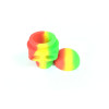 3ml Skull Silicone Jars Dab Wax Container For Oil Non Stick Silicon Bho Container 30pcs/lot