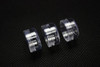 3g transparent small round bottle jars pot