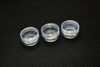 3g transparent small round bottle jars pot