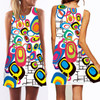 3D vintage Print summer dress 2016 bohemian beach dress summer sundresses women dresses dashiki hippie boho vestidos plus size