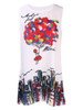 3D vintage Print summer dress 2016 bohemian beach dress summer sundresses women dresses dashiki hippie boho vestidos plus size
