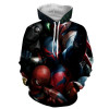 3D Spiderman Batmen Cosplay Costume Mens Long-sleeved Sweatshirt Slim Fit Men Hoodie Casual Fashion Pullover Tracksuit Hoody