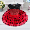 Cute Miraculous Ladybug Girls Dress Kid Children Cosplay Costumes Halloween Marinette Child Lady Bug Christmas Infantil Clothes
