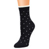 Cute Ladies women socks cotton Horizontal Dots Pattern Printed Casual Tube Socks in Six Colour HIgh Quality New Fashion 2018