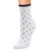 Cute Ladies women socks cotton Horizontal Dots Pattern Printed Casual Tube Socks in Six Colour HIgh Quality New Fashion 2018