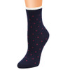 Cute Ladies women socks cotton Horizontal Dots Pattern Printed Casual Tube Socks in Six Colour HIgh Quality New Fashion 2018