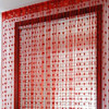 Cute Heart Line Tassel String Door Curtain Window Room Divider Curtain Valance Hot