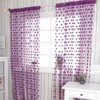 Cute Heart Line Tassel String Door Curtain Window Room Divider Curtain Valance