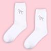 cute harajuku style embroidery dog socks women funny animal korean white sock bulldog/husky/pug pattern socks,calcetines mujer