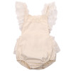 Cute Floral Toddler Baby Girls Romper Sleeveless Cotton Lace Ruffle Jumpsuit Sunsuit Clothes