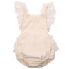 Cute Floral Toddler Baby Girls Romper Sleeveless Cotton Lace Ruffle Jumpsuit Sunsuit Clothes
